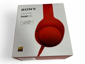 Sony MDR-100ABN Wireless Noise Cancelling Kopfhörer, rot - Bild 1 von 10