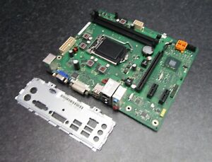 Fujitsu Esprimo E410 SFF D3120-A10 GS1 LGA1155 DDR3 Motherboard and Backplate
