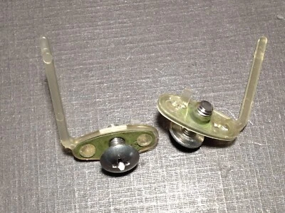 2 piezas Chevy 1968-1978 puerta maletero puerta trasera vinilo superior moldura clips tornillos NORS Foto 1 de 4