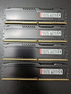 HyperX Fury 16GB (4 x 4GB) (DDR4-2666) Memory (HX426C15FBK4/16) - Picture 1 of 3