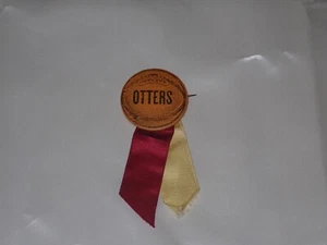 Early 1900s Otters Basketball Pinback, Pennsylvania, Philadelphia Badge - Picture 1 of 4
