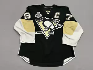 Crosby Pittsburgh Penguins Reebok Edge 2.0 Vector SCF Authentic Jersey - 52 - Picture 1 of 6