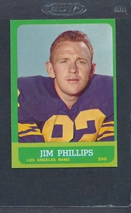 1963 Topps #041 Jim Phillips Rams EX/MT *617 - Picture 1 of 1