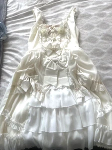 KAWAII /CUTE PRINCESS LOLITA JSK DRESS APRICOT - Picture 1 of 11