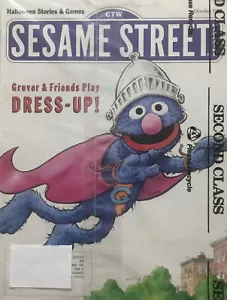 (2) Sesame Street Magazine October 1993 Grover and Friends FACTORY SEALED - Picture 1 of 4