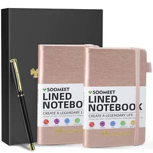  2Pack Pocket Notebook Small Notebook Journal Notebook 3.5 inches x 5.7 - Picture 1 of 8