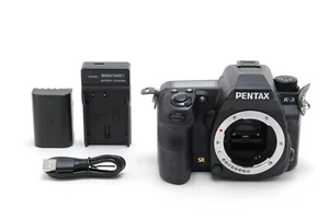 【MINT- S/C 4876】Pentax K-3 24.3MP Digital SLR Camera Black Body From JAPAN - Picture 1 of 12