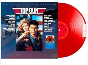 Top Gun Soundtrack Red Vinyl LP Record -New Unopened - Picture 1 of 1
