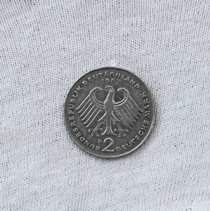 1987 Germany 2 Deutsche Mark Circulated - Picture 1 of 2