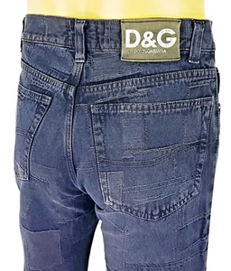 DOLCE & GABBANA D&G Mens Faded Black JEANS Straight Classic - 28x33 - W28 L33 - Picture 1 of 13