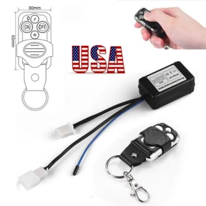 Interruptor de control remoto inalámbrico ON OFF estroboscópico para LED trabajo barra de luz antiniebla todo terreno - Imagen 1 de 14