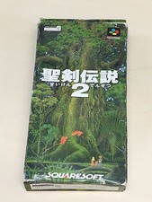 Nintendo Super Famicom Japan Secret of Mana Seiken Densetsu 2 Boxed Squaresoft
