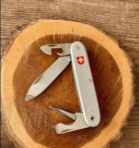 Victorinox 1979 Alox Pioneer Soldier Swiss Army knife Waffen Kontrolle - Picture 1 of 3