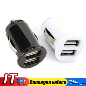 Mini Car 2 Ports Charger Dual USB 2.4A 3.2A Mobile Phone Fast Charging Adapter - Zdjęcie 1 z 15