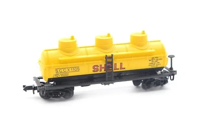 Model Power 3416 Shell Oil Mehano Tank Car 40' Dome N Scale - Image 1 of 4