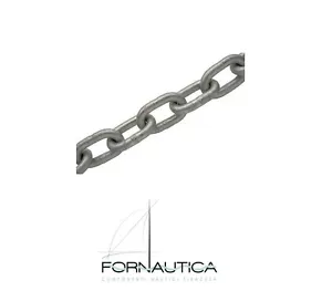 CATENA MAGLIA GENOVESE NAUTICA VELA BARCA ANCORA ACCIAIO ZINCATO A CALDO - 8 MM. - Foto 1 di 1