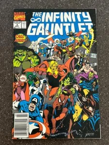 The Infinity Gauntlet #3 Edición Quiosco Avengers Silver Surfer Thanos Casi Nuevo - Imagen 1 de 6