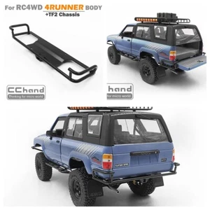 Stainless Steel Rear Bumper for RC4WD 4RUNNER Body + TF2 Chassis TUBE RC CAR - Picture 1 of 4