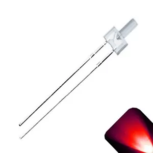 50x2mm Turm rot LED superhell Leuchtturm LEDs Modellbau Waage HO Ultr - Bild 1 von 3