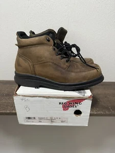 CHUKKA RED WING Made USA 6662 Brown Outdoor Work Boots NEW W BOX NIB 10.5 D NOS - Picture 1 of 9