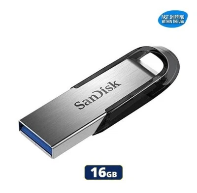 Sandisk Ultra Flair 16GB Flash Drive USB 3.0  Pen Drive Thumb Drive - Image 1 of 3