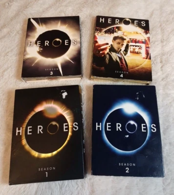 Heroes The Complete Series (Seasons 1-4, DVD, 1 2 3 4) NBC - Image 1 of 4