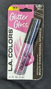 NEW L.A. COLORS GLITTER GLOSS - ROCKSTAR GLAM CBLG643 - SPARKLE - FREE SHIPPING - Picture 1 of 2