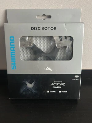 New Shimano XTR SM-RT98 160mm Center Lock Brake Rotor NEW - Image 1 of 3