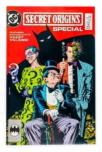 Secret Origins Special #1 (1989 DC) Gotham City Villains! Bolland Cover! NM- - Picture 1 of 3