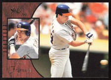 1996 Select   Travis Fryman #13 Detroit Tigers