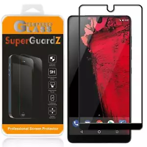 Essential Phone / PH-1 SuperGuardZ FULL COVER Tempered Glass Screen Protector - Picture 1 of 10