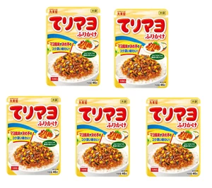 MARUMIYA For Sprinkle Rice Furikake Teri Mayo 46g × 5 Pack Japan import NEW - Picture 1 of 1