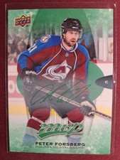 2016-17 Peter Forsberg GREEN Upper Deck MVP #267 Colorado Avalanche NHL Card