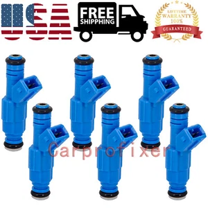 0280150710 6x Upgrade Fuel Injectors Fits Ford F-150 F-250 Mercury Topaz Lincoln - Picture 1 of 12