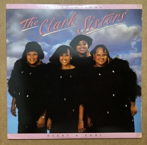 The Clark Sisters - Heart & Soul - LP **VG+** 1988, Church of God In Christ - Picture 1 of 4