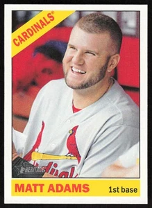 2015 Topps Heritage #245 Matt Adams - Picture 1 of 2