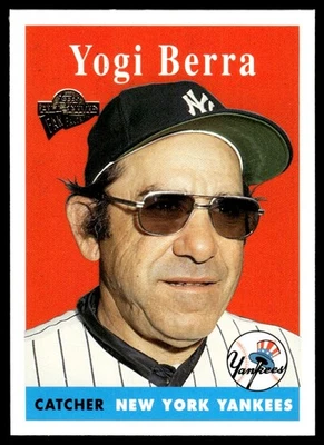 2004 Topps All-Time Fan Favorites Yogi Berra New York Yankees #5 - Image 1 of 2