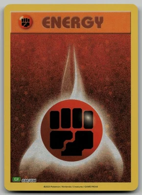 Basic Fighting Energy Classic Collection Trading Card Game Classic 034/034 NM - Image 1 of 2