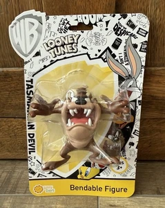 Sunny Days Bendems Tazmanian Devil Looney Tunes Bendable Figure New In Package - Picture 1 of 2