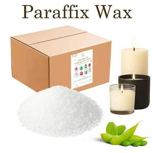 1kg to 10kg High-Quality Clear Paraffin Wax Pellets for DIY Candle Making Craft - Picture 1 of 6