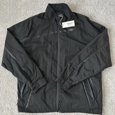 KITH/ 101 Wrinkle Nylon Madison Track Jacket Black Size: M - Image 1 of 4