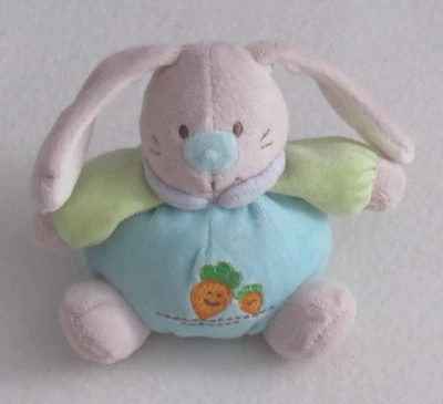 KIK Kuscheltier Hase blau Möhren - Bild 1 von 4