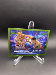 2025 Topps Knockout UFC Ilia Topuria Knockout Artist verde lima/99 - Imagen 1 de 3