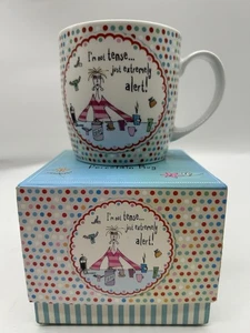 2014 Born 2 To Shop Porcelain  Mug I’m Not Tense … Just Extremely Alert With Box - Picture 1 of 12