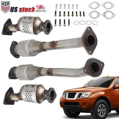 EPA Catalytic Converter Set for Nissan Frontier 05-18 Pathfinder 2005-2012 4.0L - Image 1 of 4
