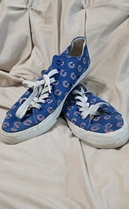Tenis Row One Unisex de Lona Chicago Cubs Victory Moda M's 6 W's 7.5 Azul - Imagen 1 de 5