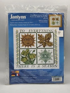 Vintage Janlynn 2001 There Is A Season Kreuzstich-Set 140-197 Joan Elliott Neu - Bild 1 von 6