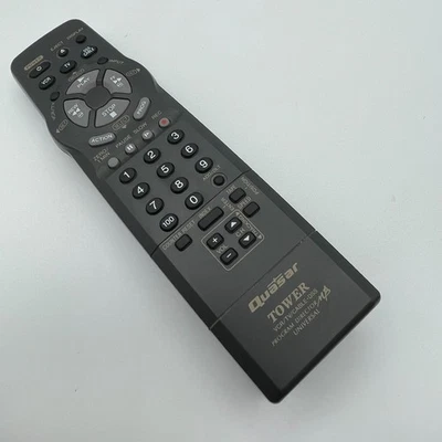 Quasar Remote Control VSQS1600 For VCR TV Tower Genuine Tested Works OEM - Image 1 of 4