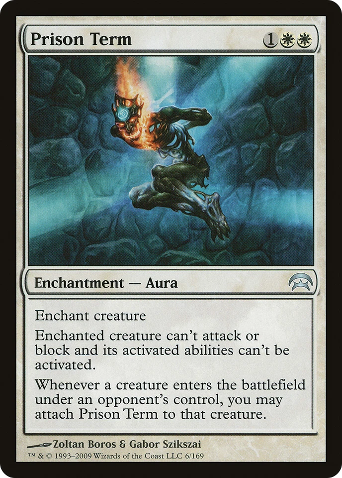 Prison Term #6 (MP) Planechase HOP Magic MTG - Image 1 of 1
