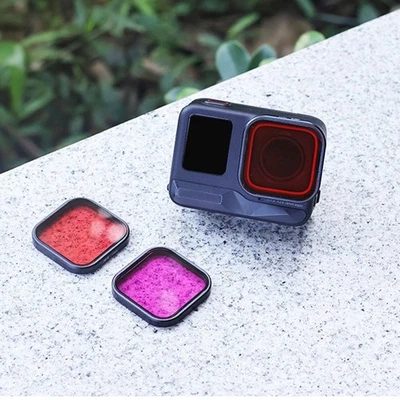 Underwater Diving Filter with Quick Installation for Insta360 AcePro Cameras - Image 1 of 4